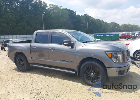 2019 Nissan Titan Sv из США, поврежденный, VIN 1N6AA1E55KN514909